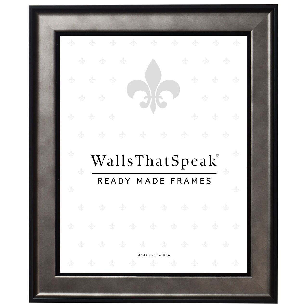 8x10 Picture Frame, Atlas 1.375 Inch Polystyrene Moulding, Wall Display Frame for Art, Posters, or Photos by wallsthatspeak
